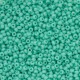 Miyuki seed beads 11/0 - Opaque turquoise green light 11-412L